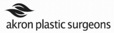 AKRON PLASTIC SURGEONS Logo (USPTO, 13.01.2011)