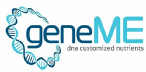 GENEME DNA CUSTOMIZED NUTRIENTS Logo (USPTO, 21.02.2011)