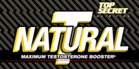 NATURAL T TOP SECRET NUTRITION MAXIMUM TESTOSTERONE BOOSTER Logo (USPTO, 07.02.2012)