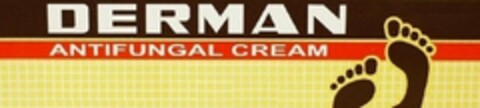DERMAN ANTIFUNGAL CREAM Logo (USPTO, 23.03.2012)