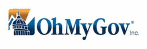 OHMYGOV INC. Logo (USPTO, 26.03.2012)