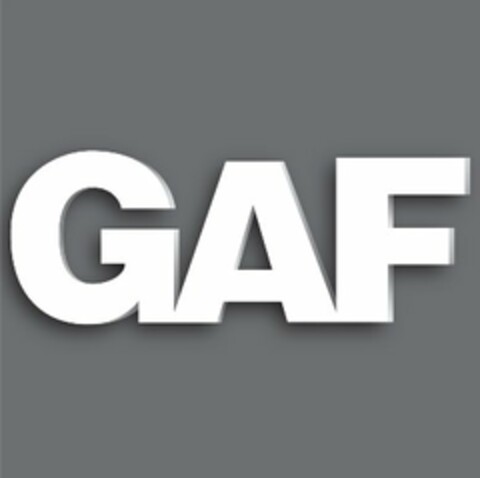 GAF Logo (USPTO, 10/05/2012)