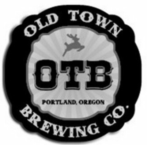 OTB OLD TOWN BREWING CO. PORTLAND, OREGON Logo (USPTO, 10/15/2012)