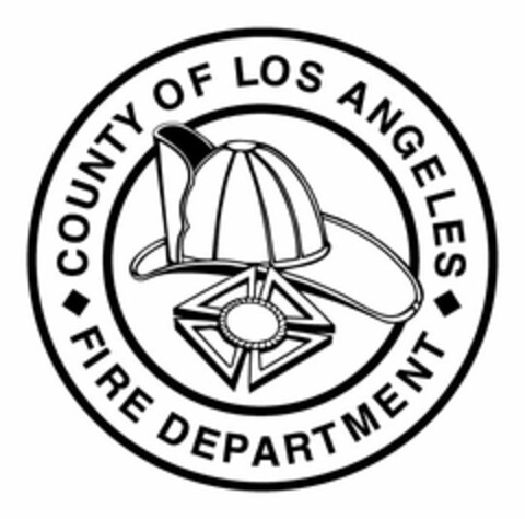 COUNTY OF LOS ANGELES FIRE DEPARTMENT Logo (USPTO, 31.12.2012)