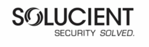 SOLUCIENT SECURITY SOLVED. Logo (USPTO, 07/08/2013)