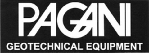 PAGANI GEOTECHNICAL EQUIPMENT Logo (USPTO, 20.12.2013)