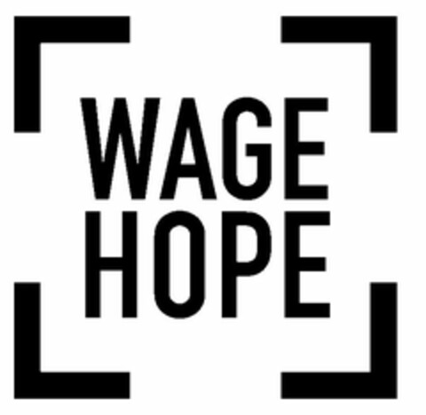 WAGE HOPE Logo (USPTO, 13.06.2014)