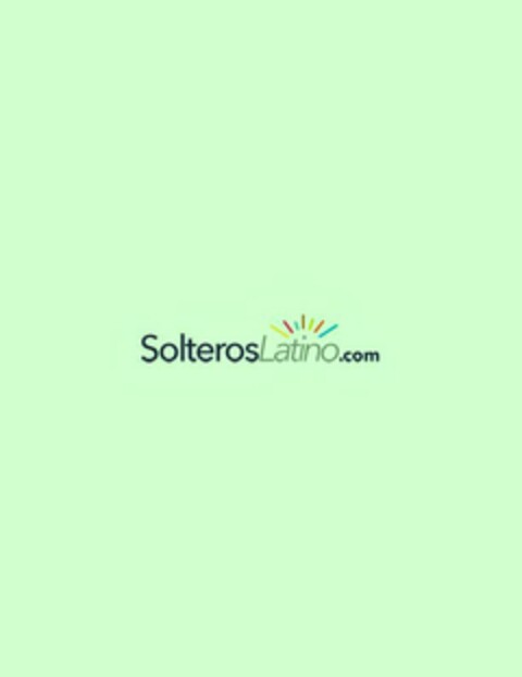 SOLTEROSLATINO.COM Logo (USPTO, 21.07.2014)