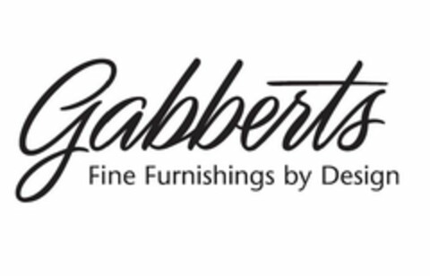 GABBERTS FINE FURNISHINGS BY DESIGN Logo (USPTO, 06.08.2014)