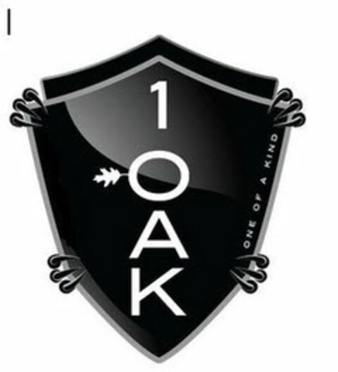 1 OAK ONE OF A KIND Logo (USPTO, 22.08.2014)