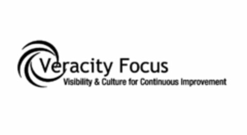 VERACITY FOCUS VISIBILITY & CULTURE FOR CONTINUOUS IMPROVEMENT Logo (USPTO, 09/15/2014)