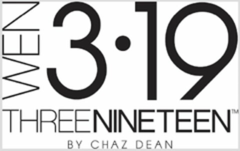 WEN 3·19 THREENINETEEN BY CHAZ DEAN Logo (USPTO, 26.06.2015)