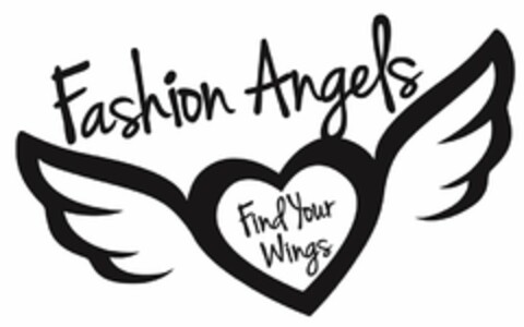 FASHION ANGELS FIND YOUR WINGS Logo (USPTO, 01.07.2015)