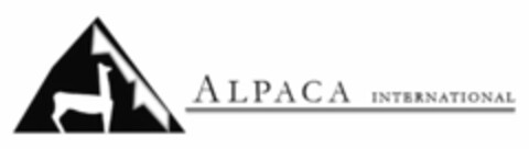 ALPACA INTERNATIONAL Logo (USPTO, 17.08.2015)