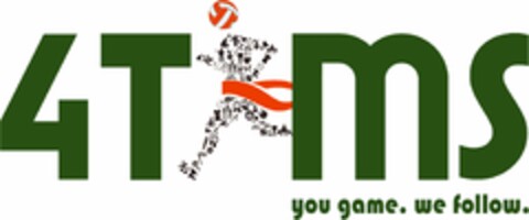 4TMS YOU GAME WE FOLLOW Logo (USPTO, 19.08.2015)