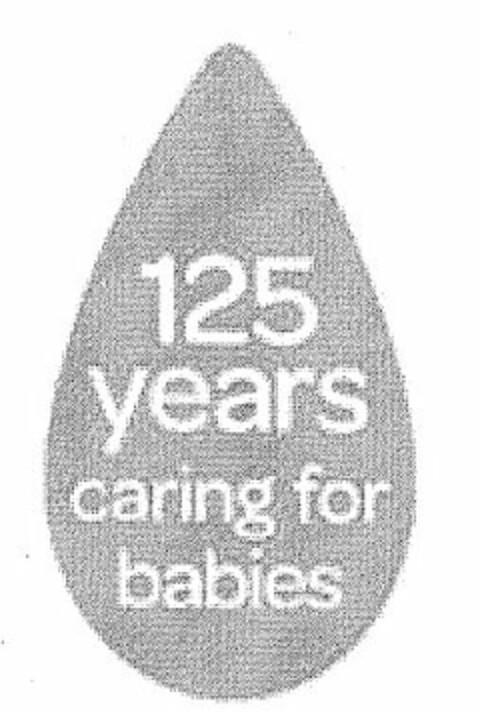 125 YEARS CARING FOR BABIES Logo (USPTO, 21.10.2015)