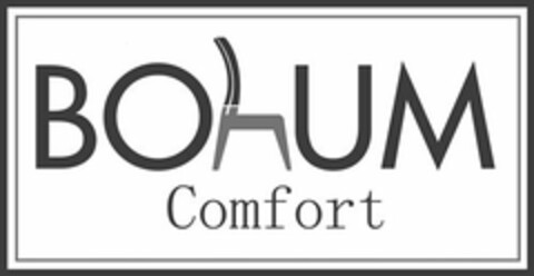 BOHUM COMFORT Logo (USPTO, 06/27/2016)