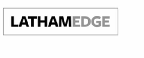 LATHAM EDGE Logo (USPTO, 08/29/2016)