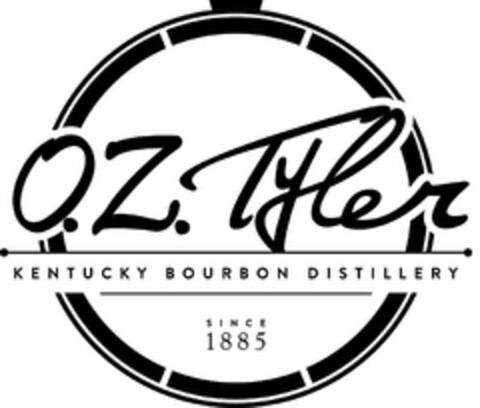 O.Z. TYLER KENTUCKY BOURBON DISTILLERY SINCE 1885 Logo (USPTO, 12/07/2016)