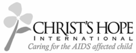 CHRIST'S HOPE INTERNATIONAL CARING FOR THE AIDS AFFECTED CHILD Logo (USPTO, 02/21/2017)