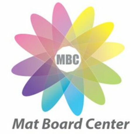 MBC MAT BOARD CENTER Logo (USPTO, 21.03.2017)