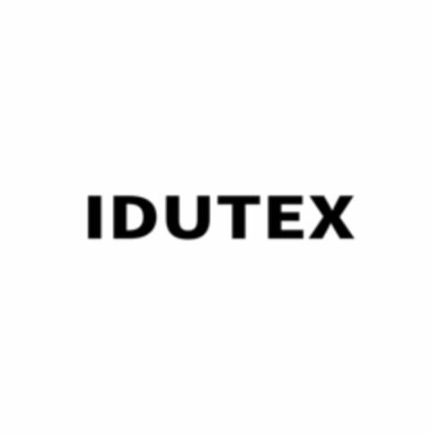 IDUTEX Logo (USPTO, 04/18/2017)