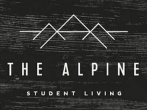 THE ALPINE STUDENT LIVING Logo (USPTO, 31.01.2018)