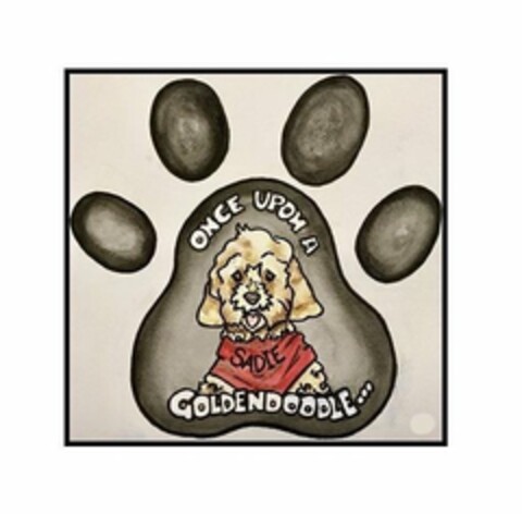 ONCE UPON A GOLDENDOODLE... SADIE Logo (USPTO, 02/13/2018)