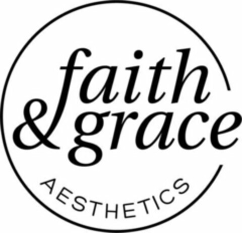 FAITH & GRACE AESTHETICS Logo (USPTO, 14.02.2018)