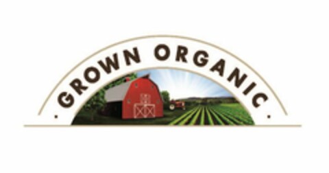 .GROWN ORGANIC. Logo (USPTO, 03/09/2018)