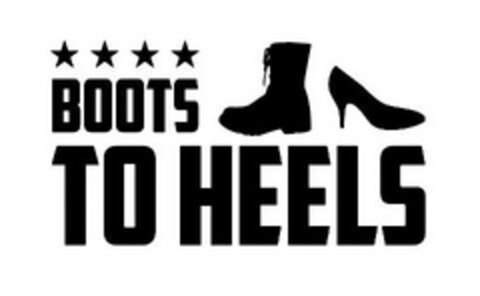 BOOTS TO HEELS Logo (USPTO, 17.07.2018)