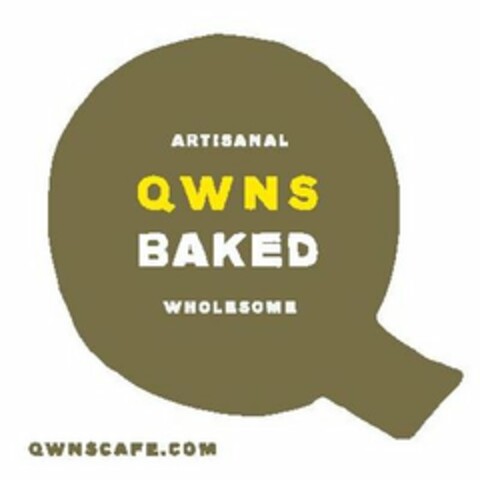 ARTISANAL QWNS BAKED WHOLESOME QWNSCAFE.COM Logo (USPTO, 10.12.2018)