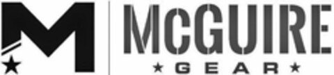 M MCGUIRE GEAR Logo (USPTO, 15.01.2019)