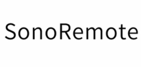 SONOREMOTE Logo (USPTO, 26.04.2019)