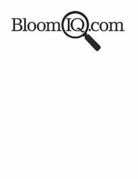 BLOOMIQ.COM Logo (USPTO, 11.06.2019)