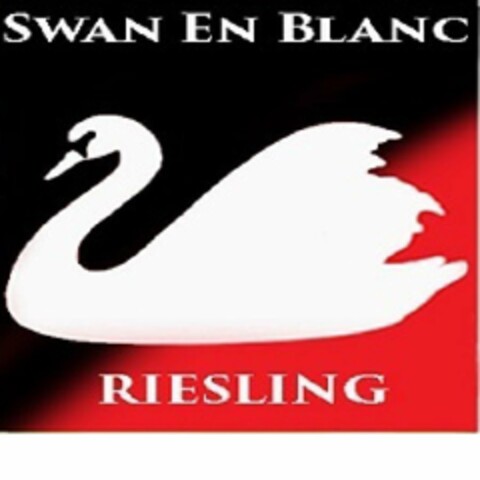 SWAN EN BLANC RIESLING Logo (USPTO, 02.10.2019)