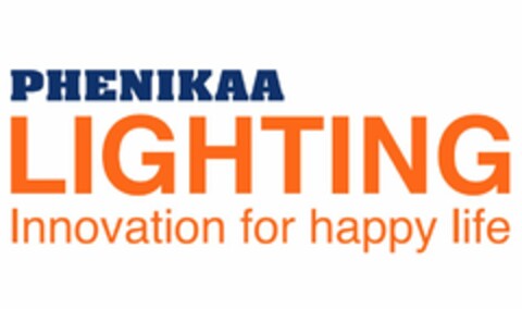 PHENIKAA LIGHTING INNOVATION FOR HAPPY LIFE Logo (USPTO, 01/07/2020)