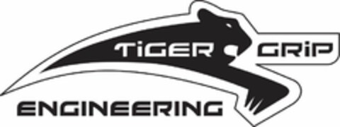 TIGER GRIP ENGINEERING Logo (USPTO, 04.08.2020)