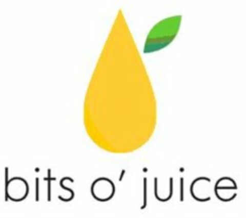 BITS O' JUICE Logo (USPTO, 08/20/2009)