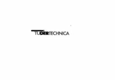 TUDERTECHNICA Logo (USPTO, 24.08.2009)