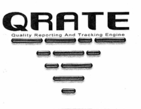 QRATE QUALITY REPORTING AND TRACKING ENGINE Logo (USPTO, 09.11.2009)