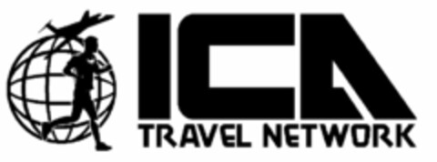 ICA TRAVEL NETWORK Logo (USPTO, 10.02.2010)