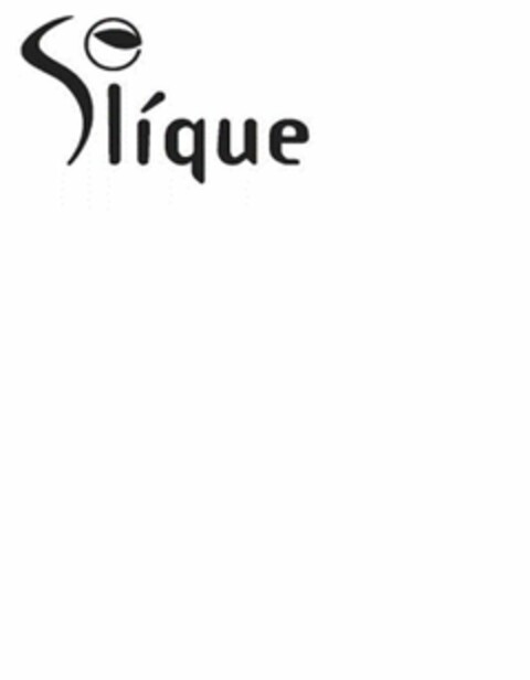 SLÍQUE Logo (USPTO, 15.06.2010)