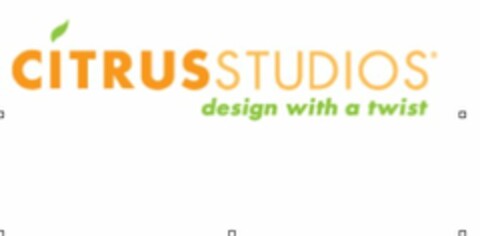 CITRUS STUDIOS DESIGN WITH A TWIST Logo (USPTO, 16.06.2010)