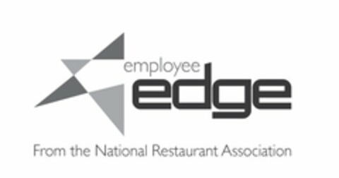 EMPLOYEE EDGE FROM THE NATIONAL RESTAURANT ASSOCIATION Logo (USPTO, 06.09.2011)
