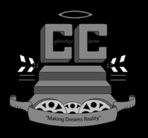 CAPTIVATING CINEMA "MAKING DREAMS REALITY" Logo (USPTO, 03/22/2012)