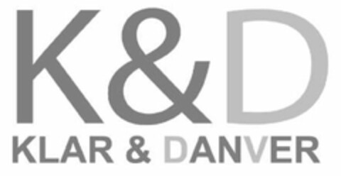 K&D KLAR & DANVER Logo (USPTO, 25.05.2012)