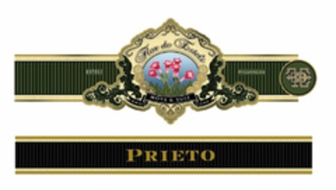 FLOR DE ESTELI NICARAGUA MOYA & RUIZ D.M. N.R. PRIETO Logo (USPTO, 09/06/2012)