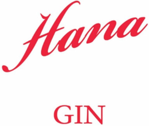 HANA GIN Logo (USPTO, 21.11.2012)