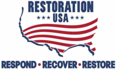 RESTORATION USA RESPOND·RECOVER·RESTORE Logo (USPTO, 08.02.2013)